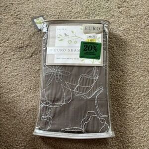 Leilani 1 Euro Sham Bed Bath & Beyond *New*